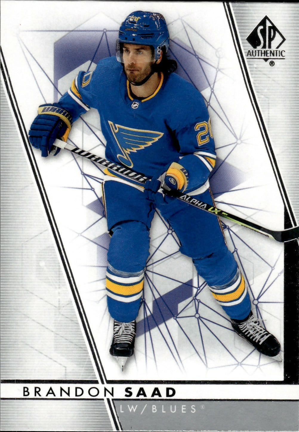 2022-23 Upper Deck SP Authentic Hockey - Base #41 Brandon Saad - St. Louis Blues