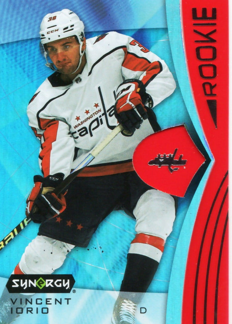 2023-24 Upper Deck Synergy Hockey - Base - Rookie #96 Vincent Iorio - Washington Capitals - A