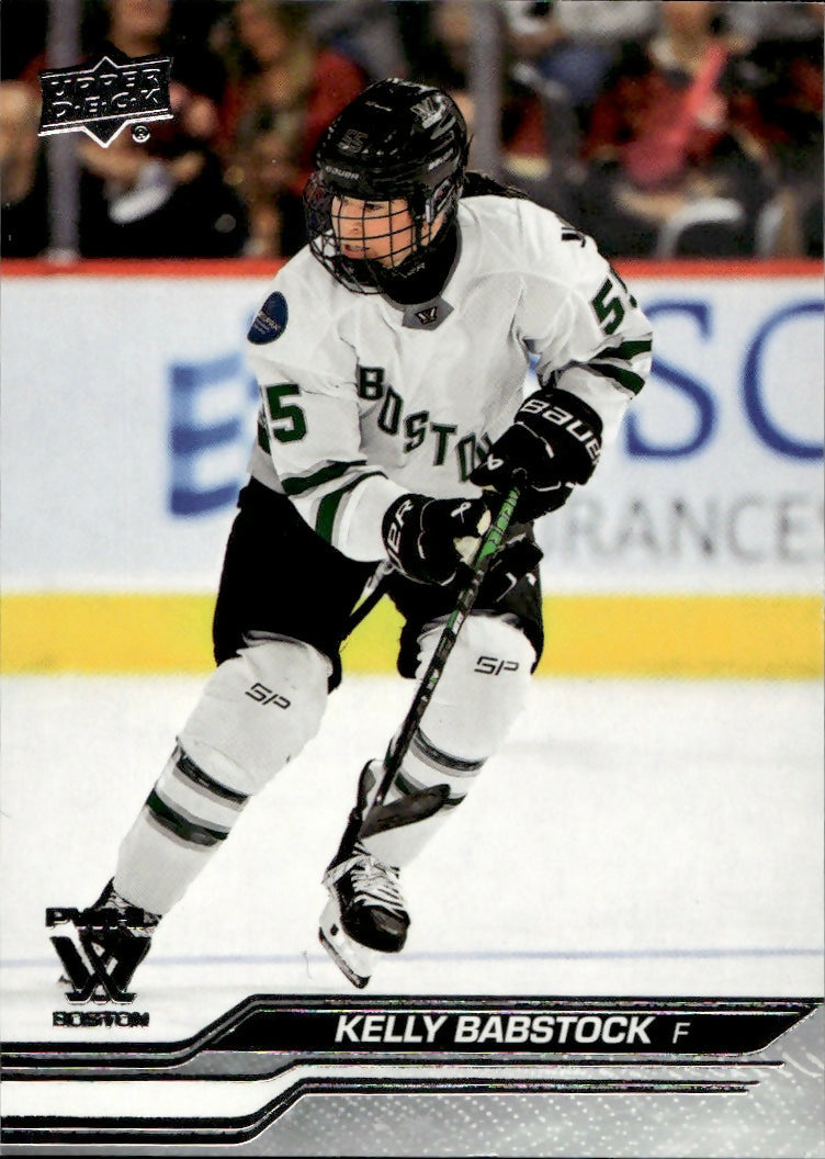 2024-25 Upper Deck PWHL Hockey - Base #11 Kelly Babstock - Boston Fleet - A