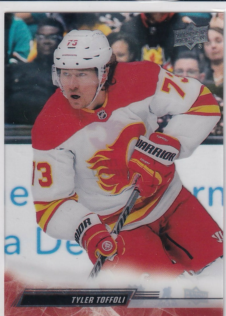 2022-23 Upper Deck Clear Cut #31 Tyler Toffoli Calgary Flames