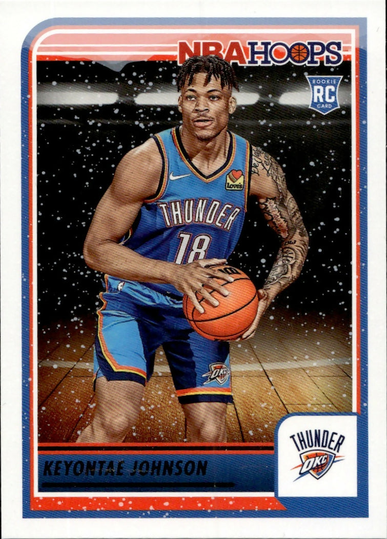 2023-24 Panini Hoops Basketball - Base #263 Keyontae Johnson - Oklahoma City Thunder - A