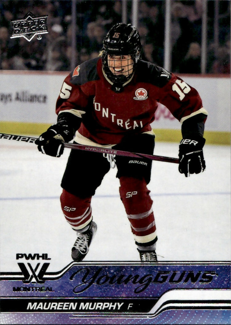 2024-25 Upper Deck PWHL Hockey - Base - Young Guns #57 Maureen Murphy - Montreal Victoire - A
