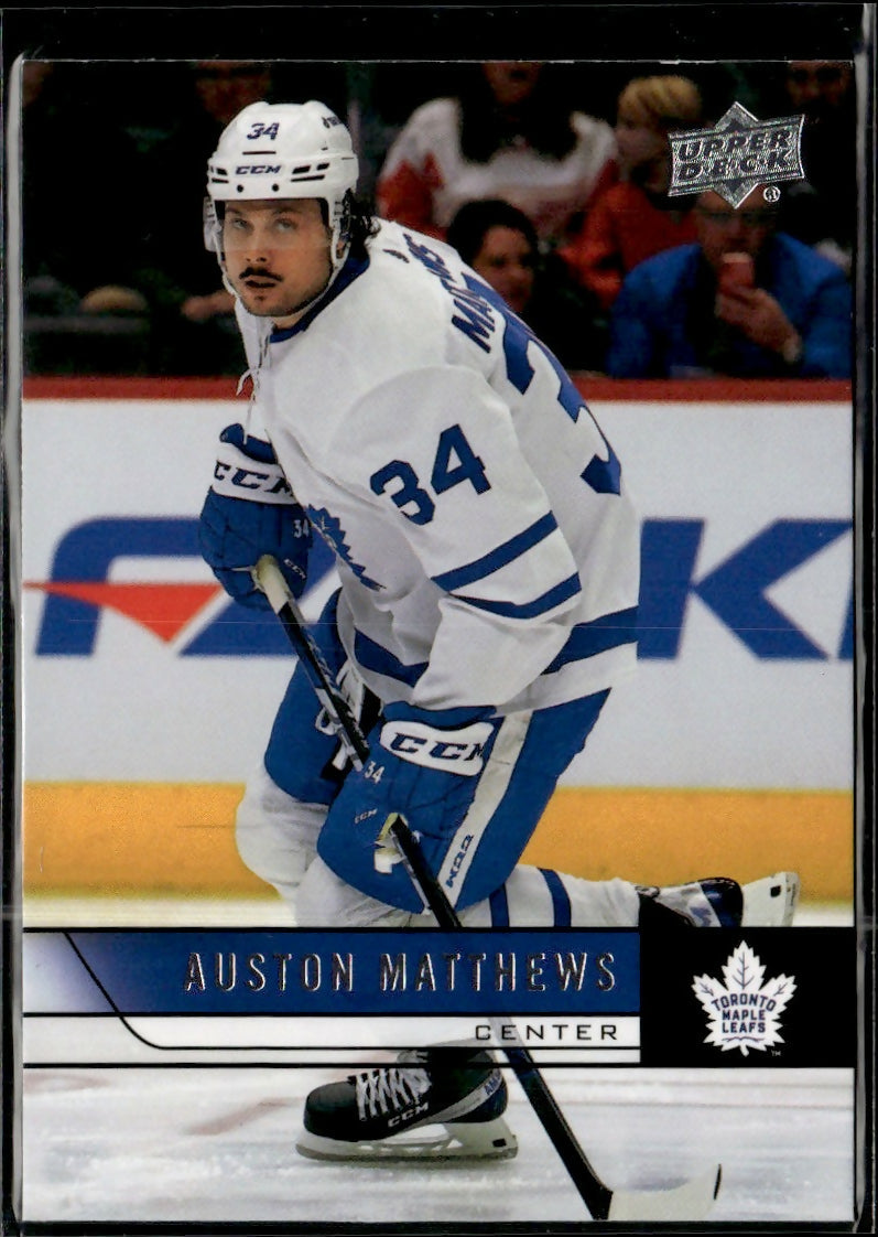 2021-22 Upper Deck Extended Series Hockey 2006-07 Upper Deck Retro #T-67 Auston Matthews Toronto Maple Leafs
