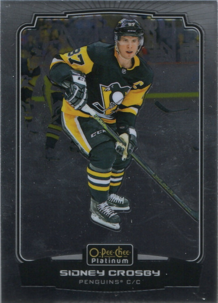 2022-23 Upper Deck O-Pee-Chee Platinum Hockey - Base #87 Sidney Crosby - Pittsburgh Penguins