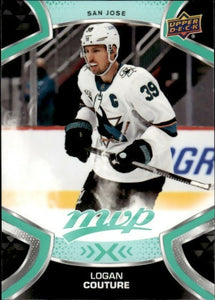 2021-22 Upper Deck MVP Hockey - Base #39 Logan Couture - San Jose Sharks