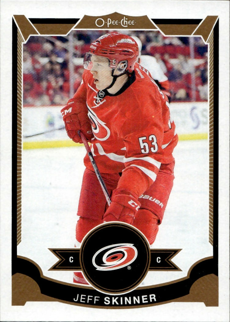 2015-16 Upper Deck O-Pee-Chee Hockey - Base #389 Jeff Skinner - Carolina Hurricanes