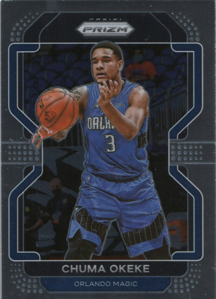 2021-22 Panini Prizm Basketball - Base # 146 Chuma Okeke - Orlando Magic