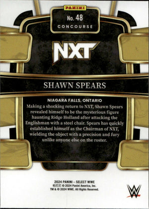 2024 Panini Select WWE - Concourse #48 Shawn Spears - B