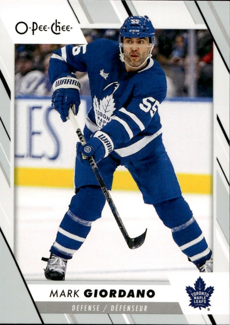 2023-24 Upper Deck O-Pee-Chee Hockey - Base #442 Mark Giordano - Toronto Maple Leafs - A