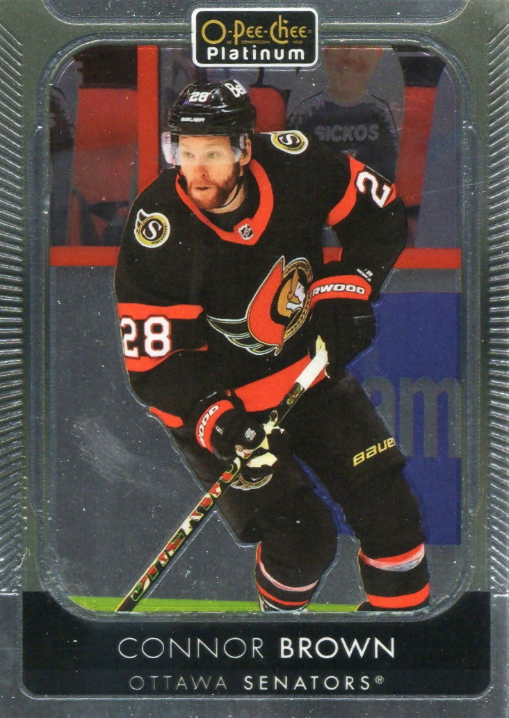 2021-22 Upper Deck O-Pee-Chee Platinum Hockey - Base #134 Connor Brown - Ottawa Senators - A