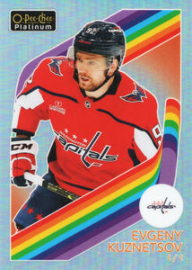 2023-24 Upper Deck O-Pee Chee Platinum Hockey - Retro - Rainbow #R-46 Evgeny Kuznetsov - Washington Capitals - A
