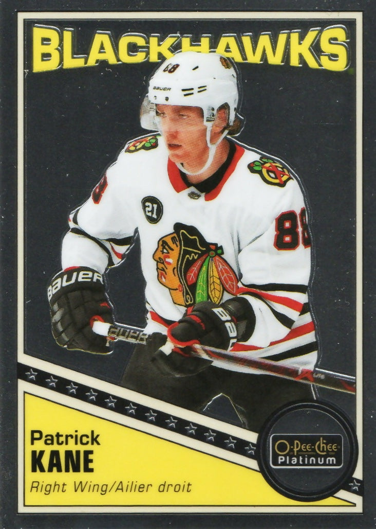 2019-20 Upper Deck O-Pee-Chee Platinum Hockey - Retro #R-44 Patrick Kane - Chicago Blackhawks