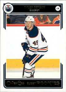 2020-21 Upper Deck Series 1 Hockey - Glossy Rookies - #R-5 Tyler Benson - Edmonton Oilers