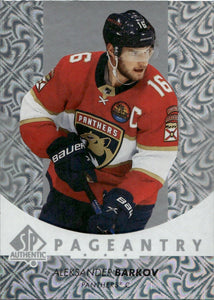 2022-23 Upper Deck SP Authentic Hockey - Pageantry #P-47 Aleksander Barkov - Florida Panthers - A