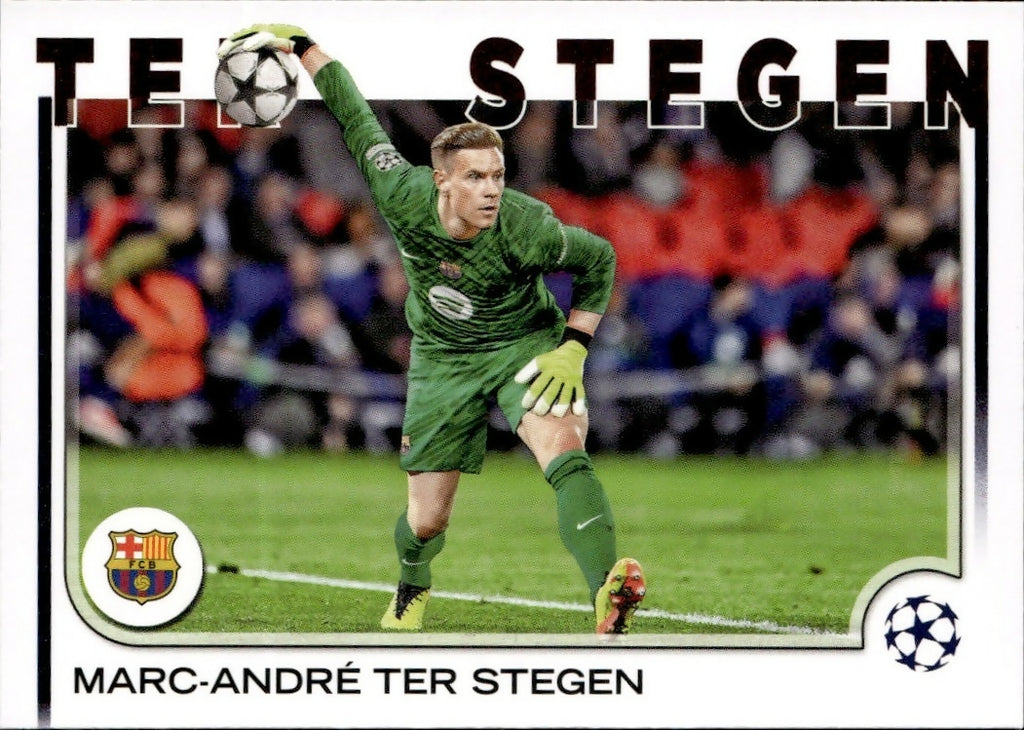 2024-25 Topps UEFA Club Competitions - Base #153 Marc-Andre Ter Stegen - FC Barcelona - A