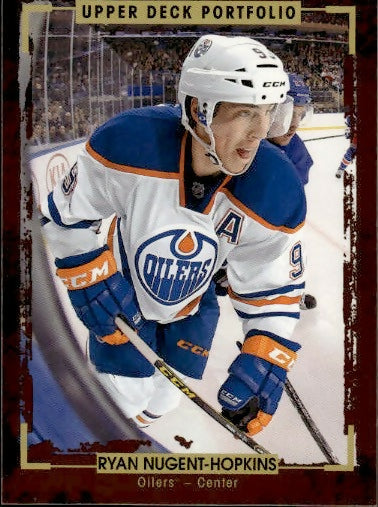 2015-16 Upper Deck Portfolio Hockey - Base #16 Ryan Nugent-Hopkins - Edmonton Oilers