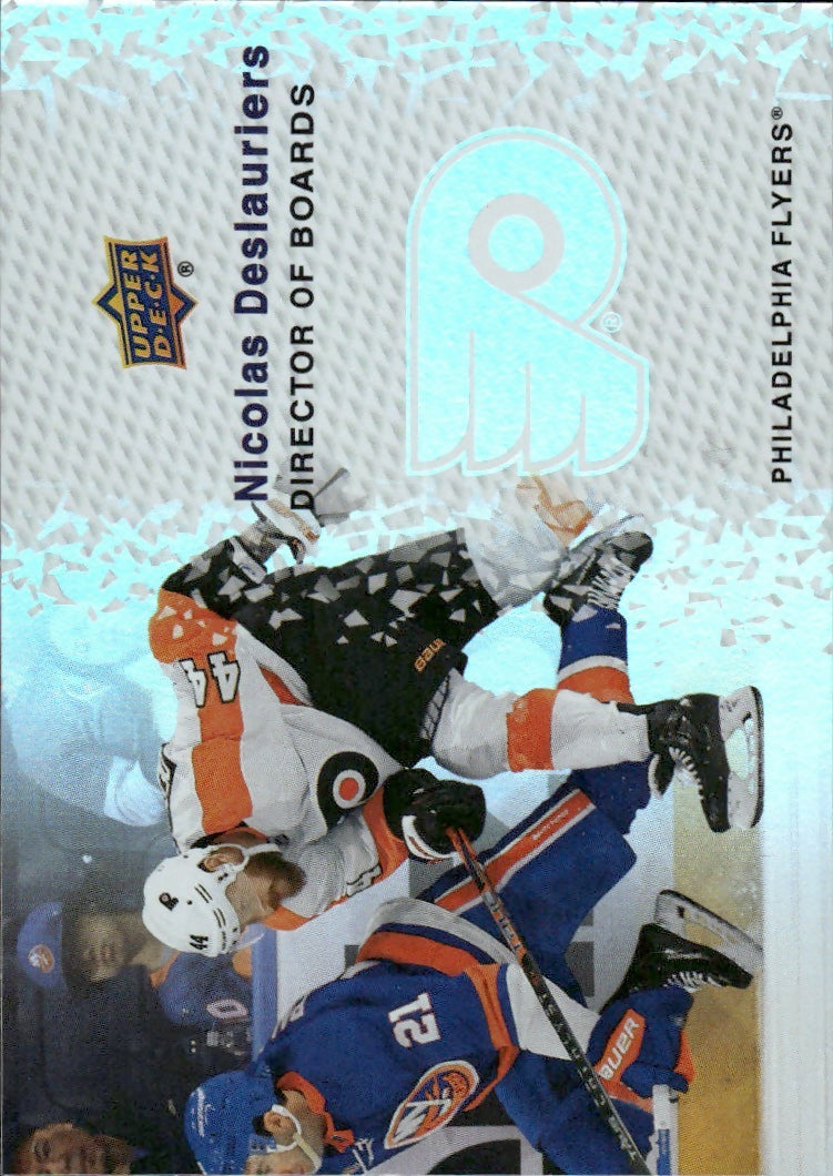 2023-24 Upper Deck Series 2 Hockey - Director of Boards #DB-13 Nicolas Deslauriers - Philadelphia Flyers