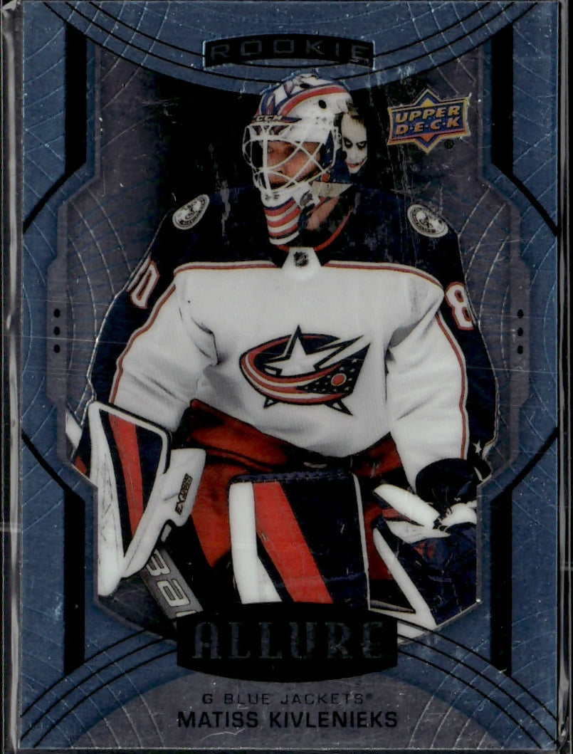 2020-21 Upper Deck Allure #121 Matiss Kivlenieks Columbus Blue Jackets Rookie