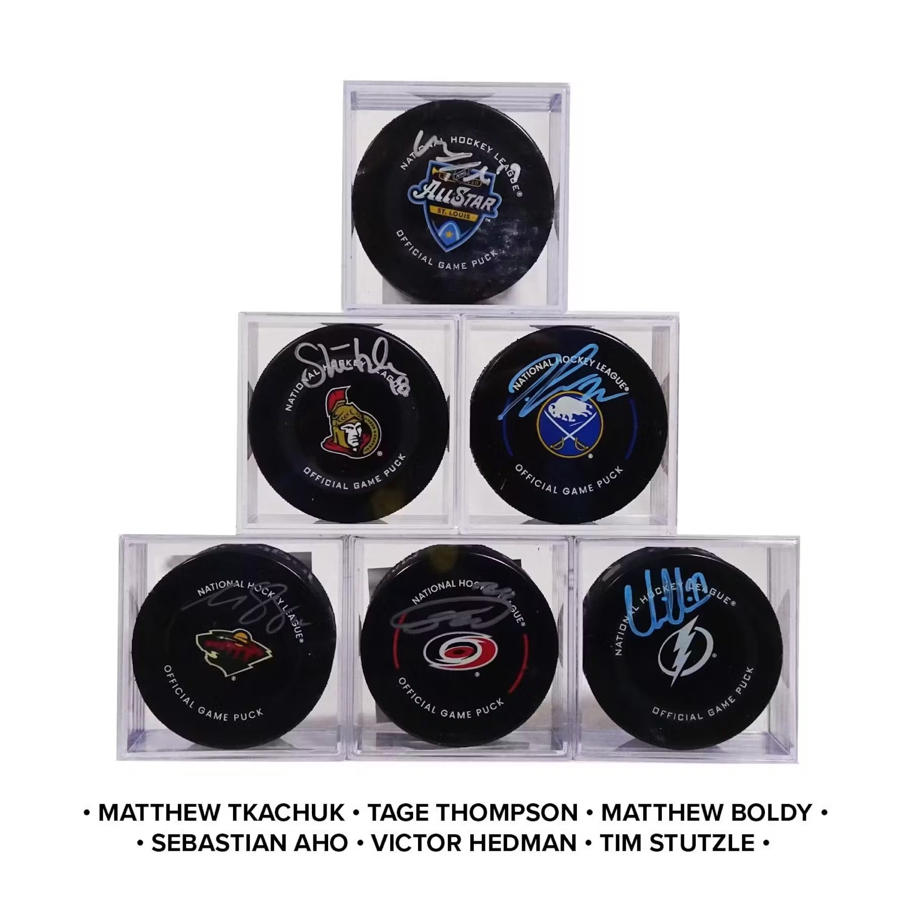 Hit Parade Autographed Official Game Hockey Puck