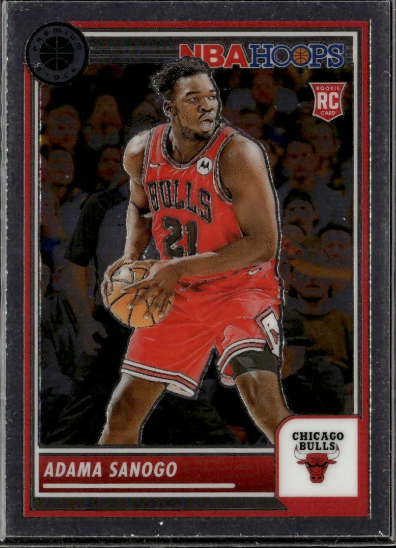 2023-24 Panini NBA Hoops Premium Stock - Base #47 Adama Sanogo - Chicago Bulls - A
