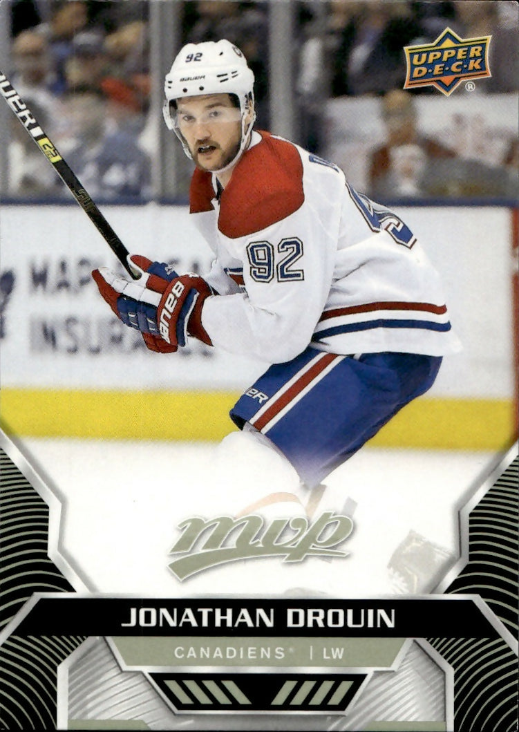 2020-21 Upper Deck MVP Hockey - Base #84 Jonathan Drouin - Montreal Canadiens
