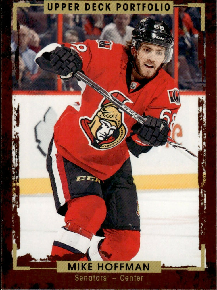 2015-16 Upper Deck Portfolio Hockey - Base #94 Mike Hoffman - Ottawa Senators