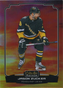 2022-23 Upper Deck O-Pee-Chee Platinum Hockey - Base - Sunset #172 Jason Zucker - Pittsburgh Penguins