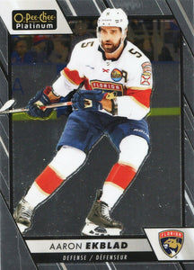 2023-24 Upper Deck O-Pee Chee Platinum Hockey - Base #98 Aaron Ekblad - Florida Panthers - A