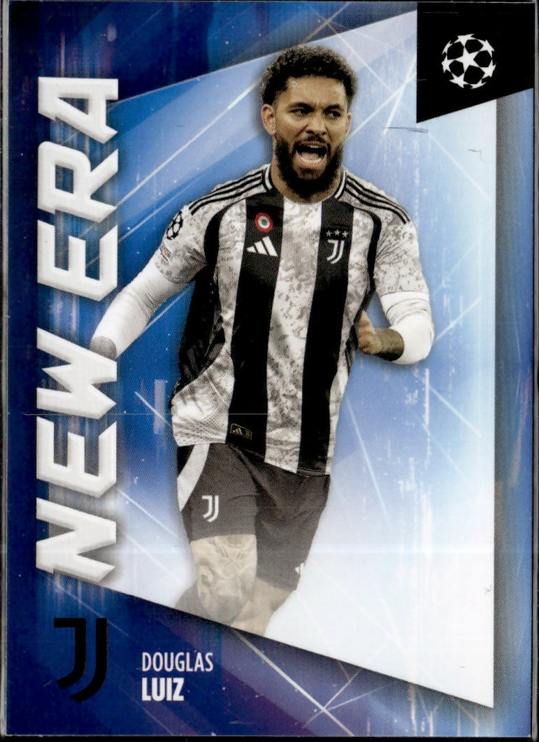 2024-25 Topps UEFA Club Competitions - New Era #NE-15 Douglas Luiz - Juventus - A