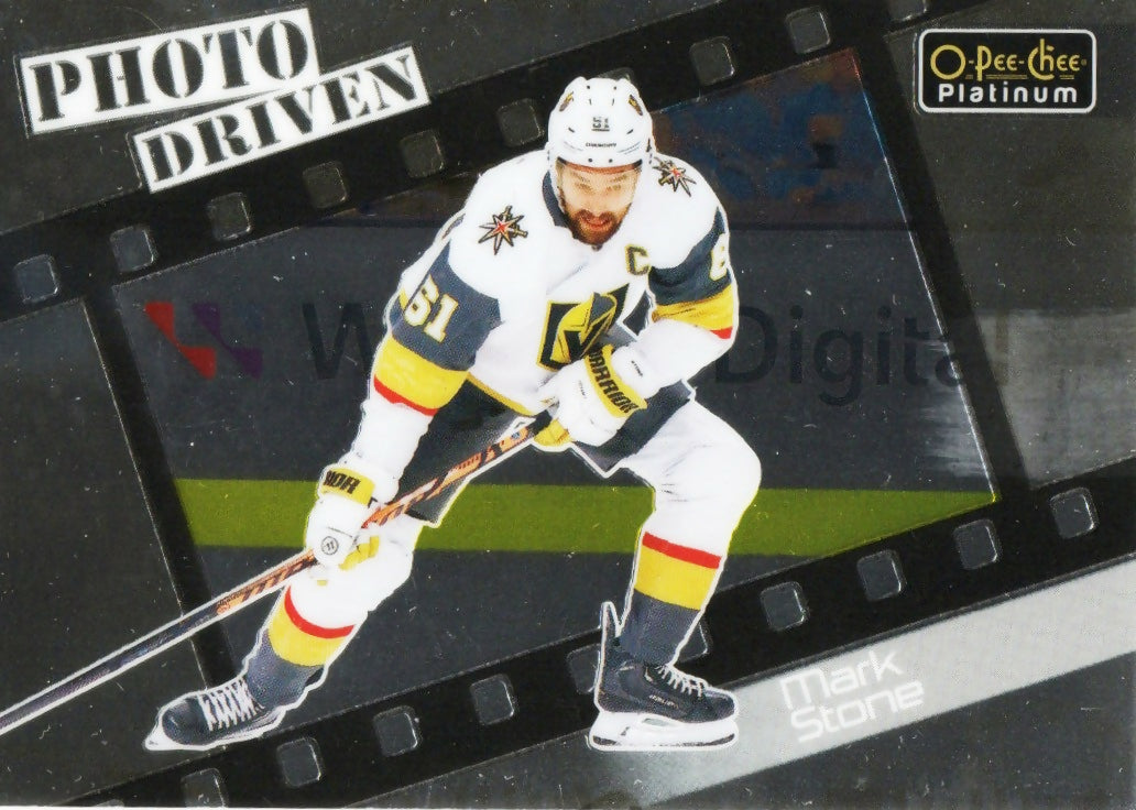 2023-24 Upper Deck O-Pee-Chee Platinum Hockey - Photo Driven #PD-4 Mark Stone - Vegas Golden Knights - A