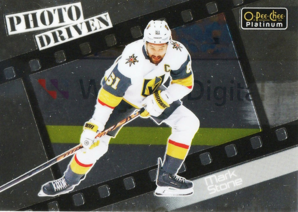 2023-24 Upper Deck O-Pee-Chee Platinum Hockey - Photo Driven #PD-4 Mark Stone - Vegas Golden Knights - A