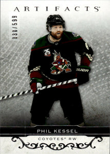 2021-22 Upper Deck Artifacts Hockey - Base - Stars  :599 #123 Phil Kessel - Arizona Coyotes - A