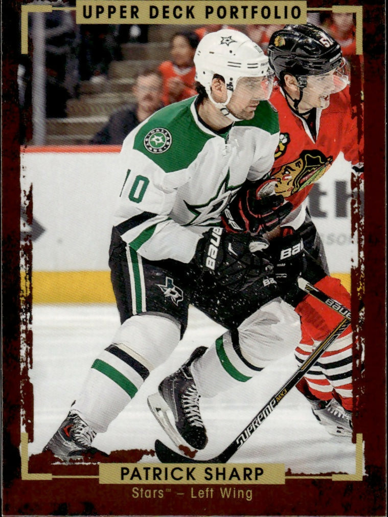 2015-16 Upper Deck Portfolio Hockey - Base #45 Patrick Sharp - Dallas Stars