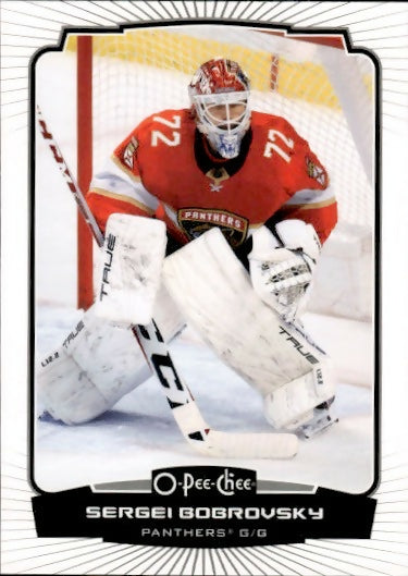 2022-23 Upper Deck O-Pee-Chee Hockey - Base - #191 Sergei Bobrovsky - Florida Panthers