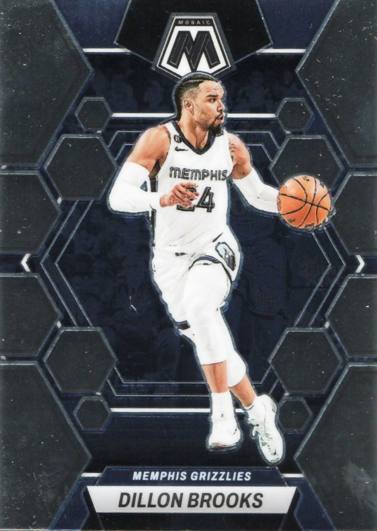 2022-23 Panini Mosaic Basketball - Base #189 Dillon Brooks - Memphis Grizzlies - A