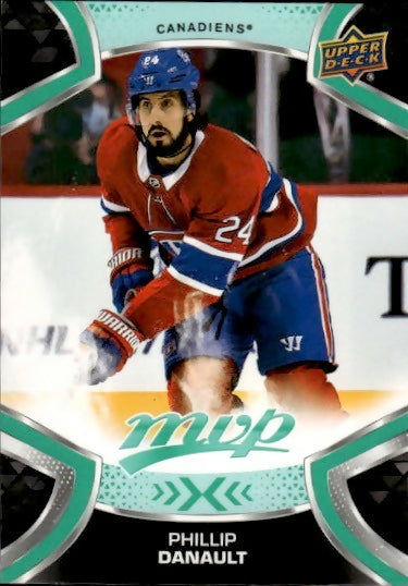 2021-22 Upper Deck MVP Hockey - Base #142 Phillip Danault - Montreal Canadiens