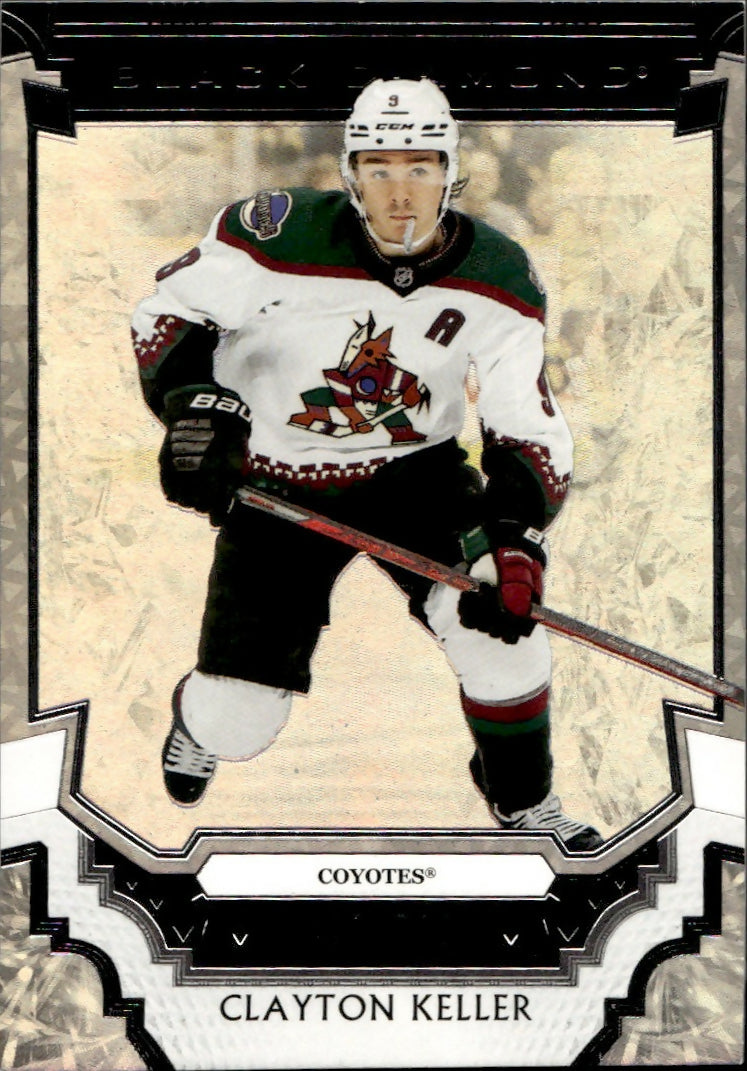 2023-24 Upper Deck Black Diamond Hockey - Base :349 #BDB-CK Clayton Keller - Arizona Coyotes - A