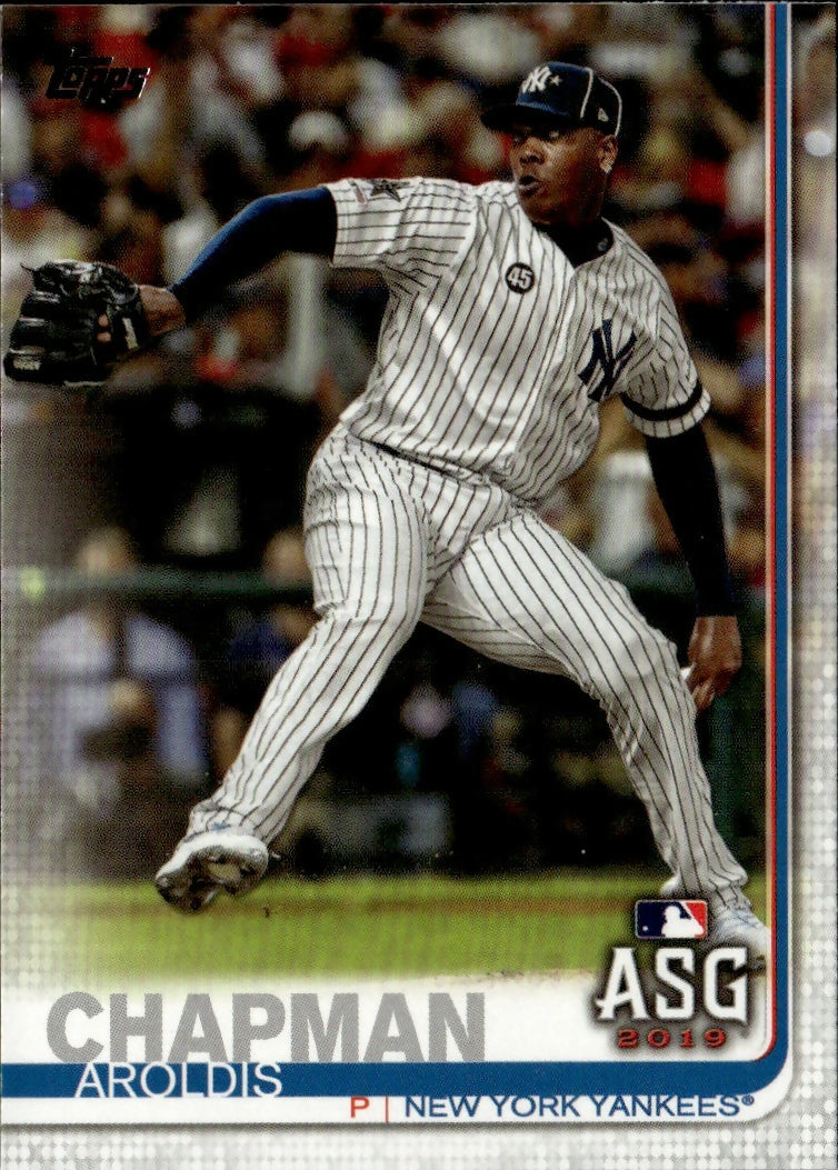 2019 Topps Update #US7 Aroldis Chapman New York Yankees