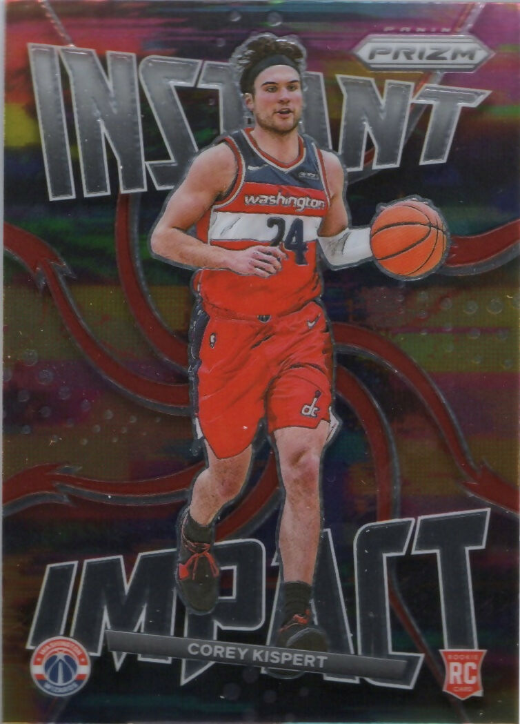 2021-22 Panini Prizm Basketball - Instant Impact # 14 Corey Kispert - Washington Wizards