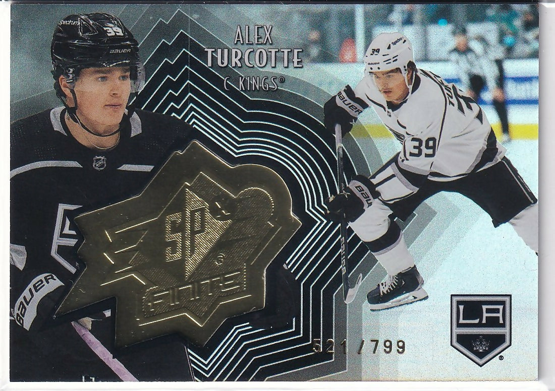 2021-22 Upper Deck SPx Finite Radiance #SF-24 Alex Turcotte Los Angeles Kings