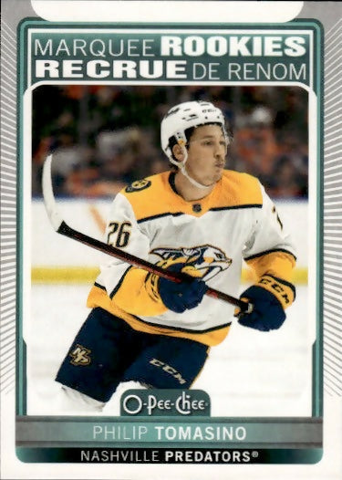 2021-22 Upper Deck O-Pee-Chee Hockey - Base - Marquee Rookies #623 Philip Tomasino - Nashville Predators