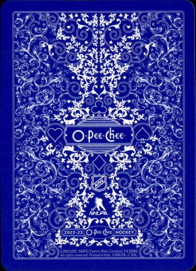 2022-23 Upper Deck O-Pee-Chee - Playing Card #9D Darcy Kuemper - Colorado Avalanche - B