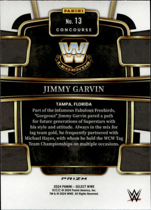 2024 Panini Select WWE - Concourse - Prizm #13 Jimmy Garvin - B