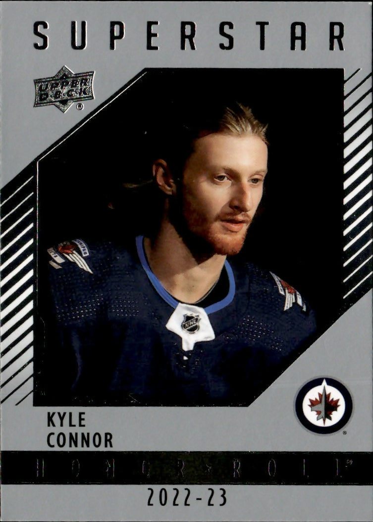 2022-23 Upper Deck Series 1 Hockey - Honor Roll #HR-13 Kyle Connor - Winnipeg Jets - A