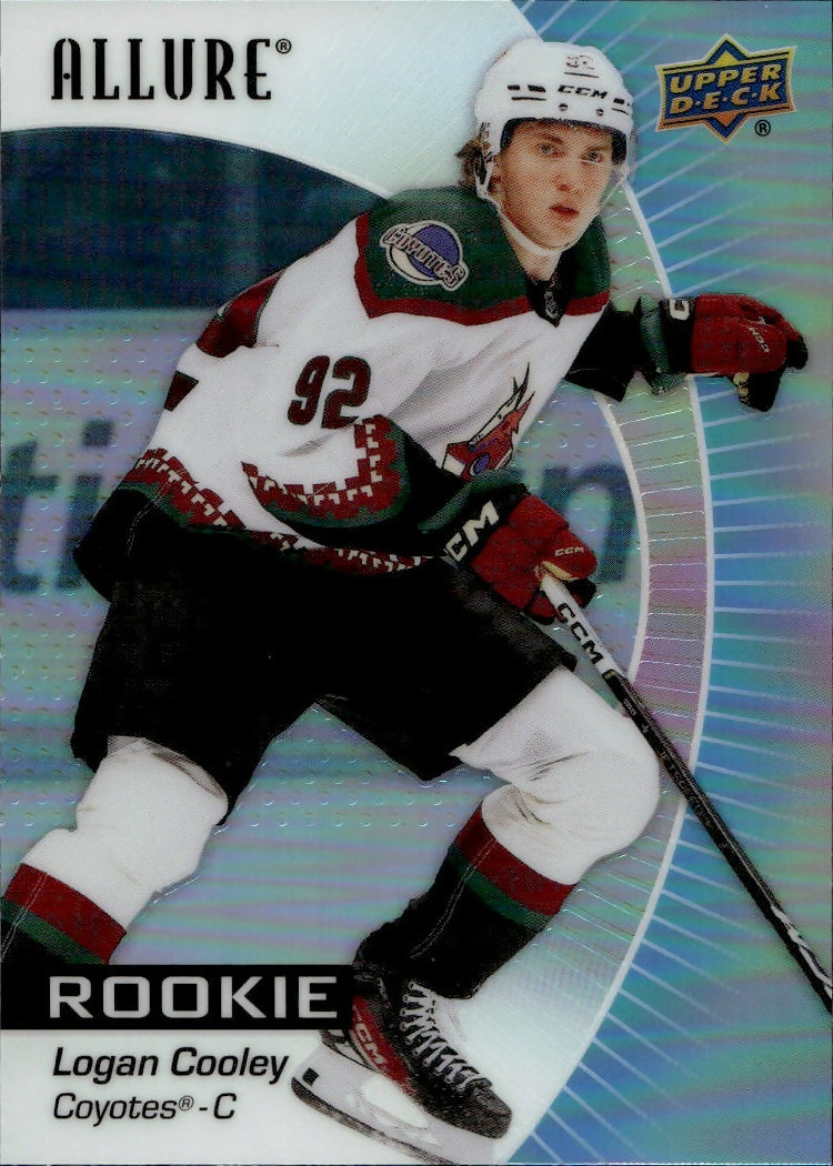 2023-24 Upper Deck Allure Hockey - Base #106 Logan Cooley - Arizona Coyotes - A