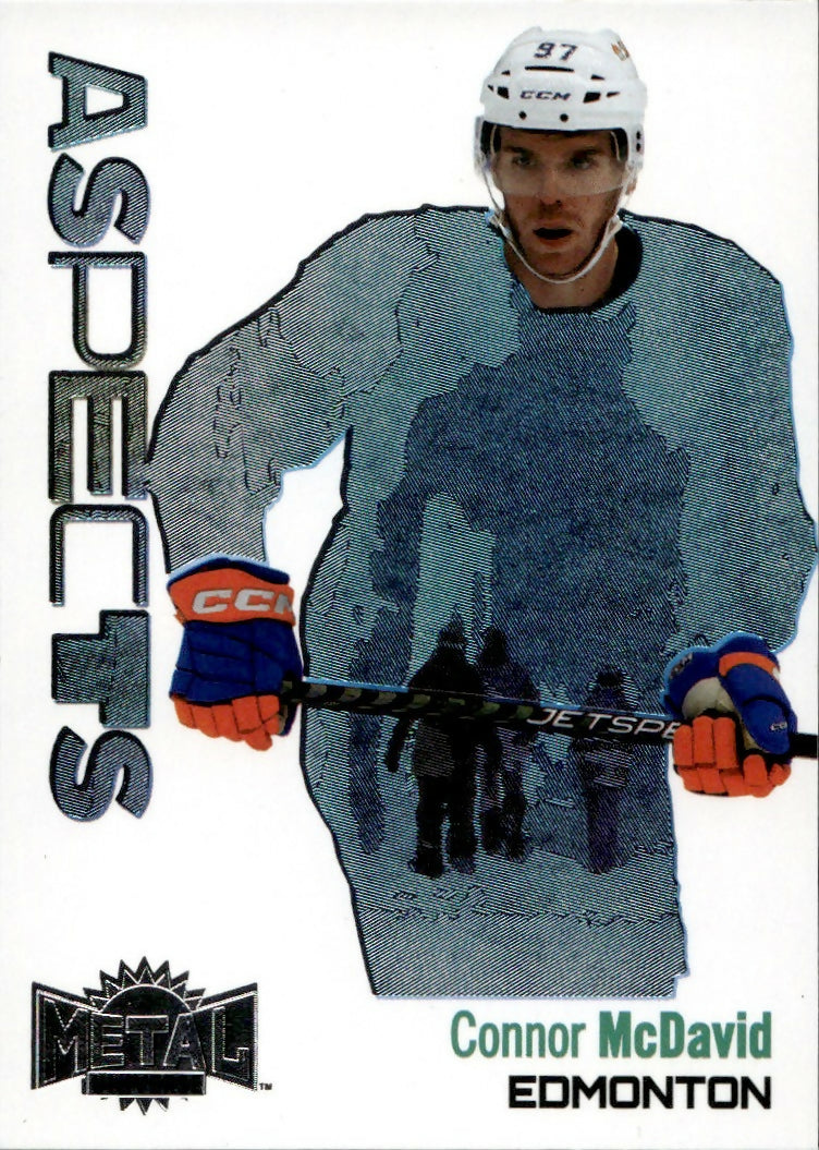 2022-23 Upper Deck Skybox Metal Universe - Aspects #A-18 Connor McDavid - Edmonton Oilers - A