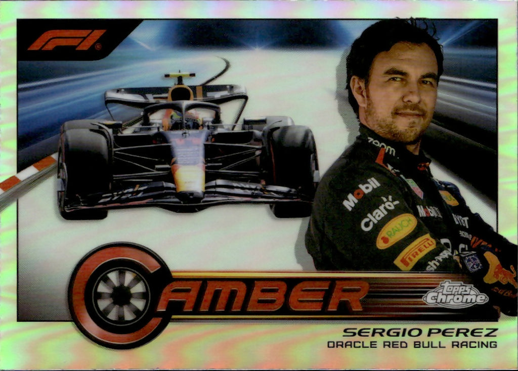 2023 Topps Chrome Formula 1 Camber #CAM-SPII Sergio Perez - Oracle Red Bull Racing - A