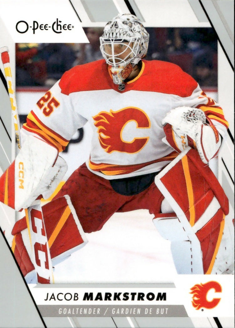 2023-24 Upper Deck O-Pee-Chee Hockey - Base #75 Jacob Markstrom - Calgary Flames