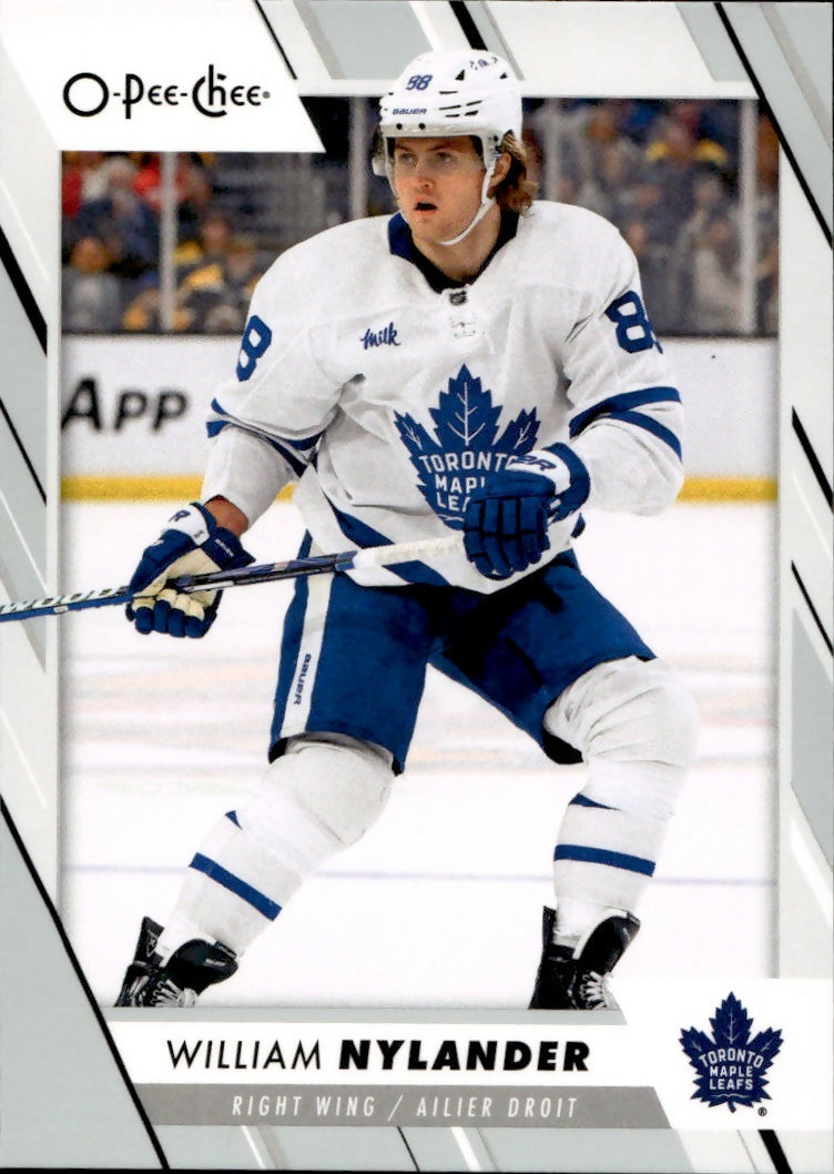 2023-24 Upper Deck O-Pee-Chee Hockey - Base #144 William Nylander - Toronto Maple Leafs - A