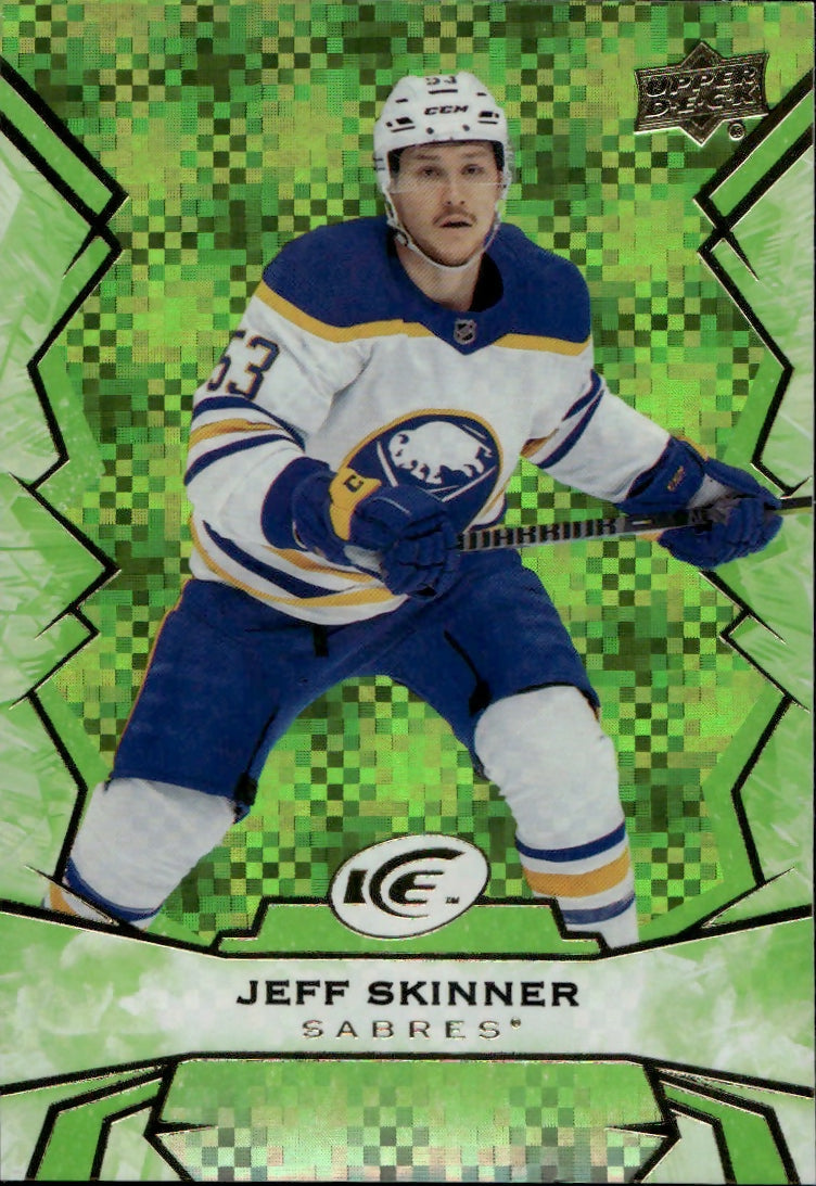 2022-23 Upper Deck Ice Hockey - Base - Green #5 Jeff Skinner - Buffalo Sabres - A
